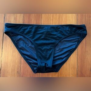 NWT Madewell Second Wave Classic Bikini Bottom - Small - Black
